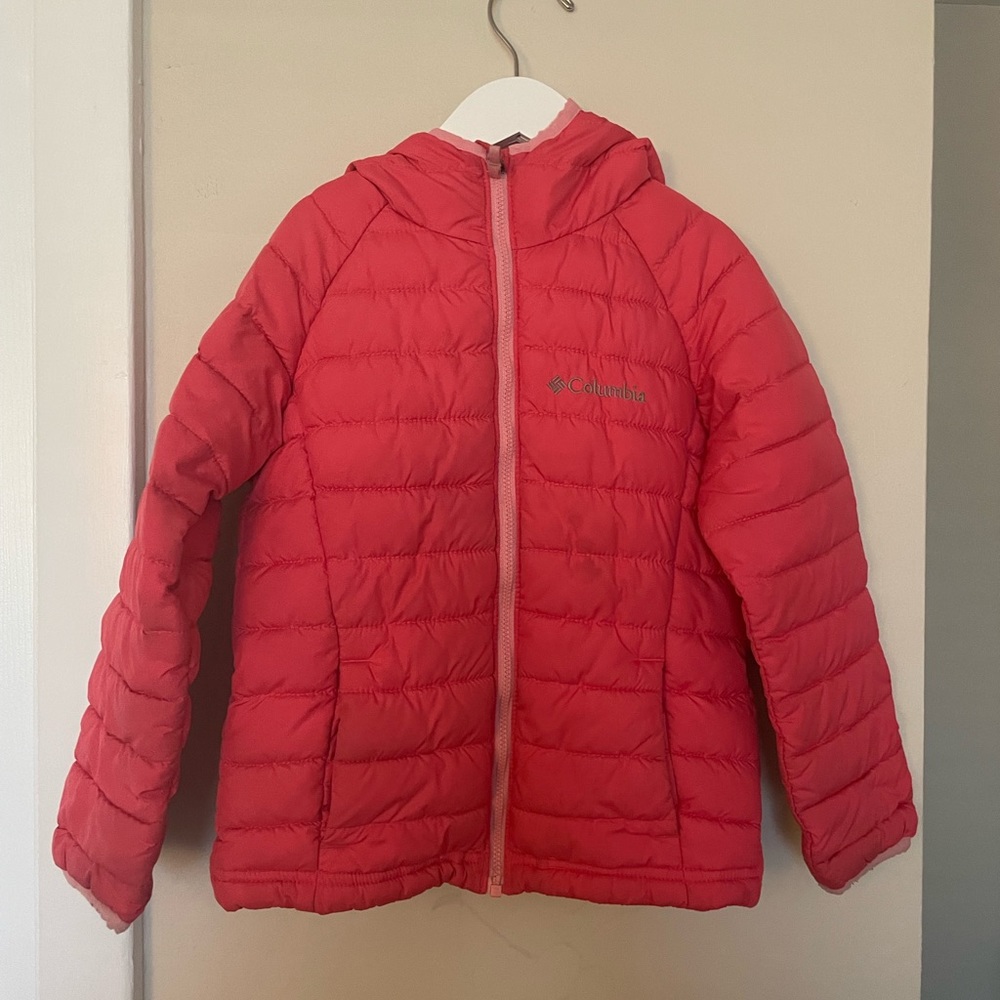 Columbia Powder Lite Hooded Jacket size xxx 4/5